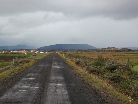 Stichweg vom Mývatn