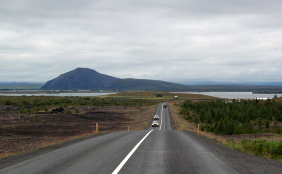 dann waren wir wieder auf der N 1 und fuhren zurück nach Reykjahlið