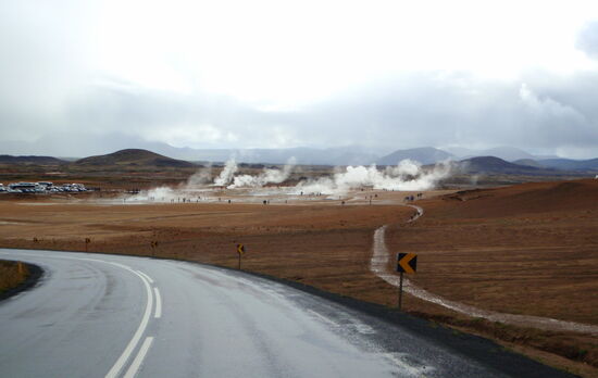 Hochtemperaturgebiet am Fuß des Njámafjall