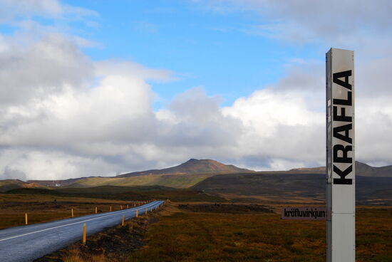 Abzweig zur Krafla