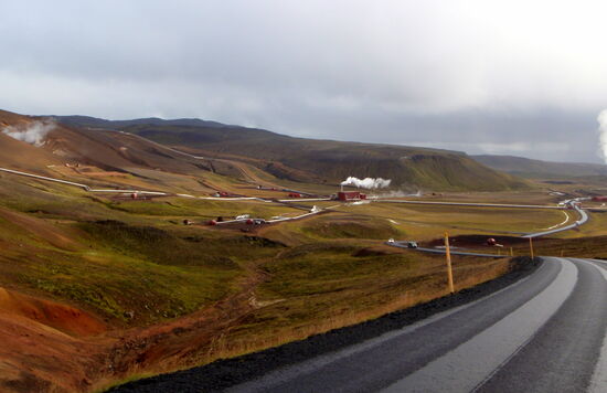 Abfahrt zum Kraftwerk