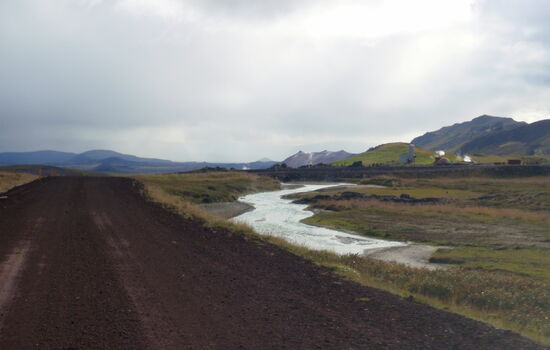 Rückfahrt auf der 863 Richtung N 1