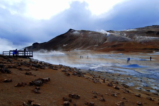 Námafjall mit Aussichtplattform