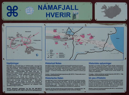 das Hochtemperaturgebiet Námafjall
