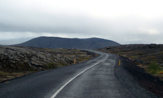 noch ein kleiner Abstecher auf der 860 auf Hverfjall zu