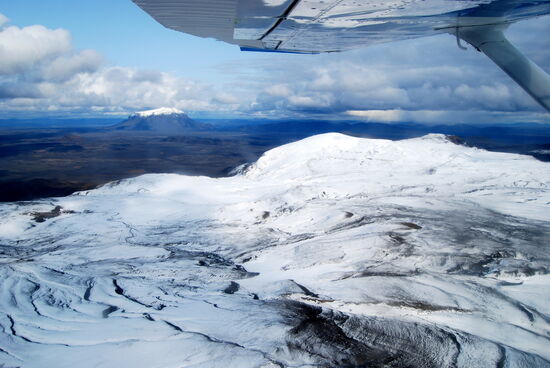 mit der Herðubreið im Hintergrund