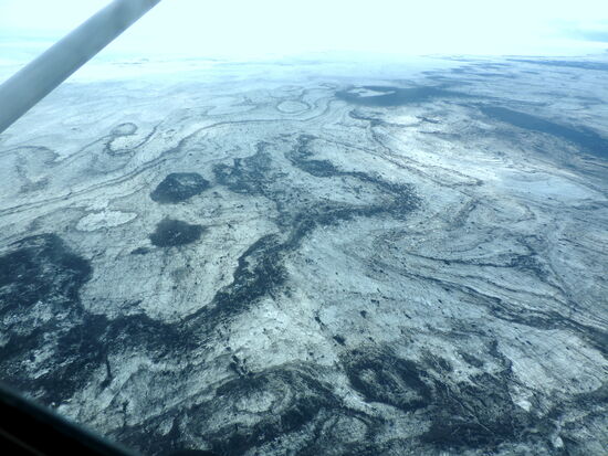 der Gletscher Dyngjujökull, Ausläufer des Vatnajökull