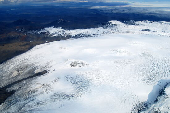 Blick über die Gletscher
