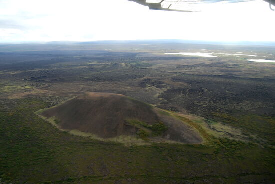 Villigafjall vor dem Mývatn