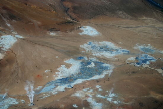 das Hochtemperaturgebiet am Námafjall