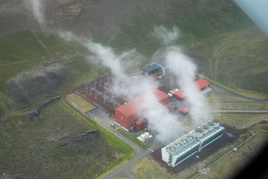 das Krafla-Kraftwerk