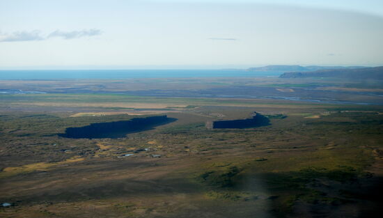 Ásbyrgi und das Delta der Jökulsá á Föllum