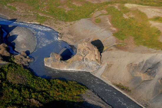 Tröllið im Tal der Jökulsá á Föllum