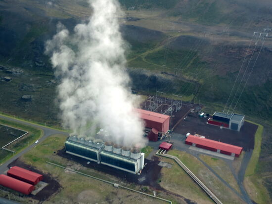 das Krafla-Kraftwerk