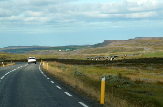 Brücke über die Jökla (Jökulsá á Brú)
