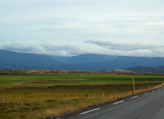 dann kam Egilsstaðir in Sicht