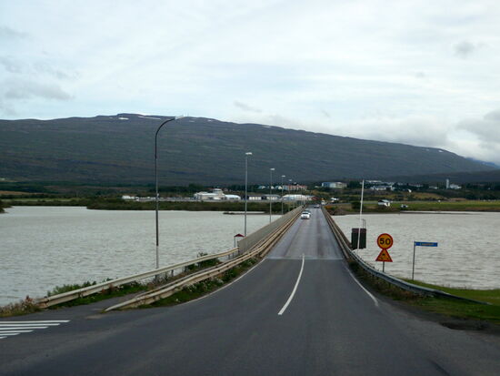 Brücke über den Lagarfljót