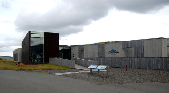 dann erreichten wir die Snæfellsstofa, das Informationszentrum des Nationalparks