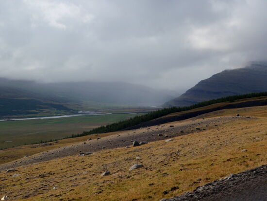 Blick zurück ins Tal
