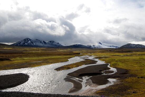 dann kamen wir an die Hölkná