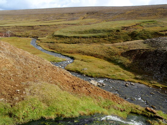oberhalb der Badestelle