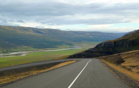 der Jökullsá í Fljótsdal