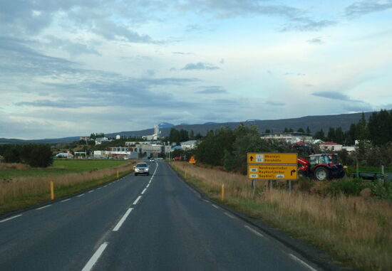 dann hatten wir Egilsstaðir erreicht