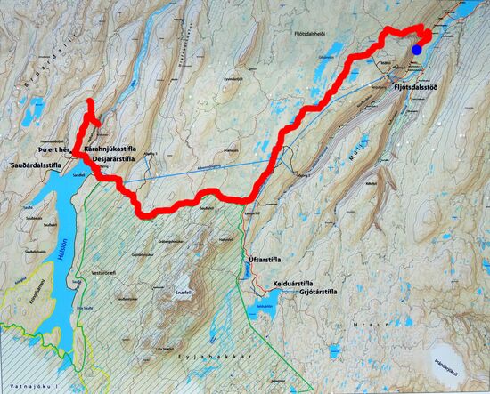 unsere letzte Fahrt ins Hochland