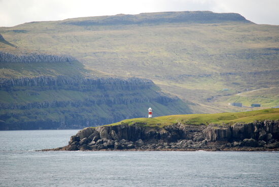 am Leuchtturm Mjovanes fuhren wir