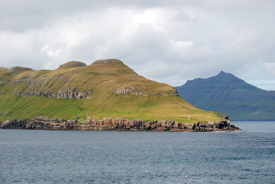 wieder auf das offene Meer hinaus