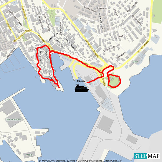 unser Rundgang durch Tórshavn