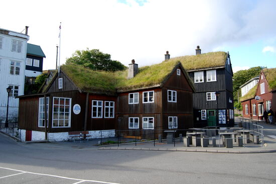alte Bebauung am Kleinboothafen