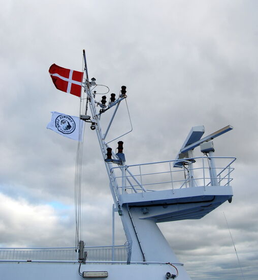 wir näherten uns Dänemark