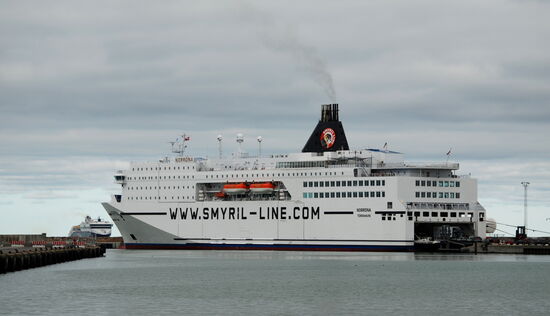 ein letzter Blick auf die Norröna