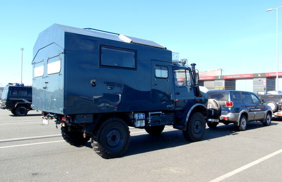 umgebauter Unimog