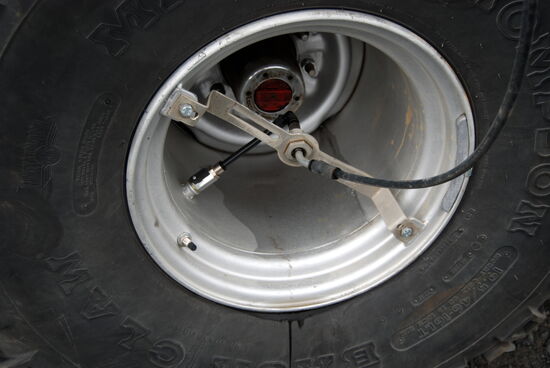 mit Reifendruckregulierung