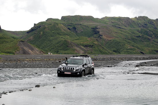 Toyota Land Cruiser in der Krossá