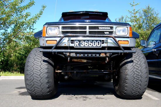 Toyota 4Runner mit vergrößertem Fahrwerk