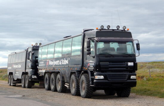 Monster-Trucks: Ginaf und Bovmani (MAN, hinten)