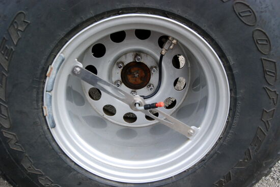 mit Reifendruckanlage