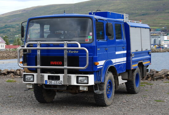 ehemaliges THW-Fahrzeug Iveco
