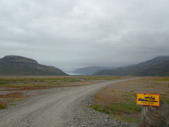 Abzweig zum Hoffellsjökull