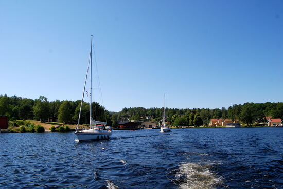 Weiterfahrt auf dem Övre Upperudshöljen
