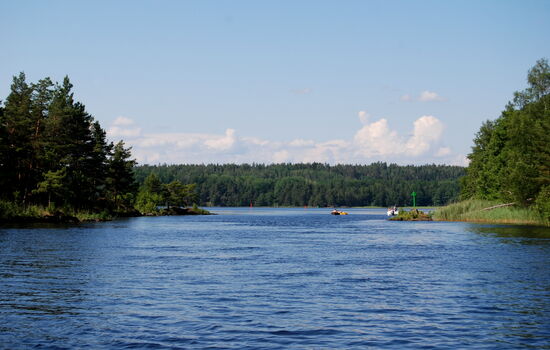 Durchfahrt Richtung Upperud