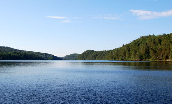 Weiterfahrt über den Åklång