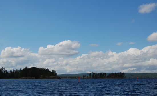 dann ging es hinaus auf die weite Fläche des Foxen