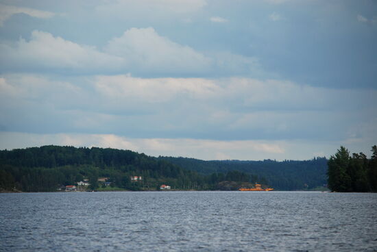 nach einer längeren Fahrt kam endlich die Seilfähre in Sicht