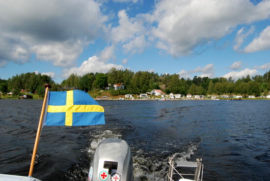 Abfahrt von Nössemark