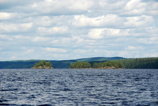 Sandvikeön kommt in Sicht