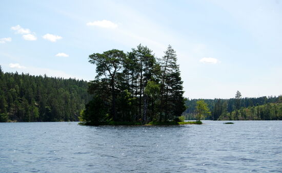 Zufahrt in eine Bucht